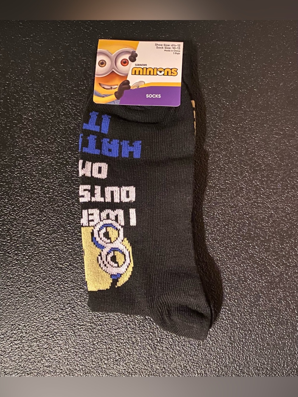 Fun Novelty Socks Featuring Minions